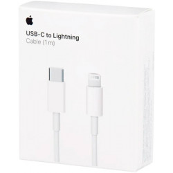 Кабель Apple USB-С - Lightning белый 1 метр MM0A3