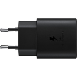 Сетевое зарядное устройство Samsung USB‑C 25 Вт EP-TA800N черное